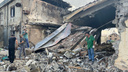Багровые лужи Махачкалы. Фоторепортаж с руин автозаправки, где погибли 35 человек