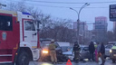 «Размотало нехило»: пять автомобилей попали в ДТП у «Глобуса» — видео