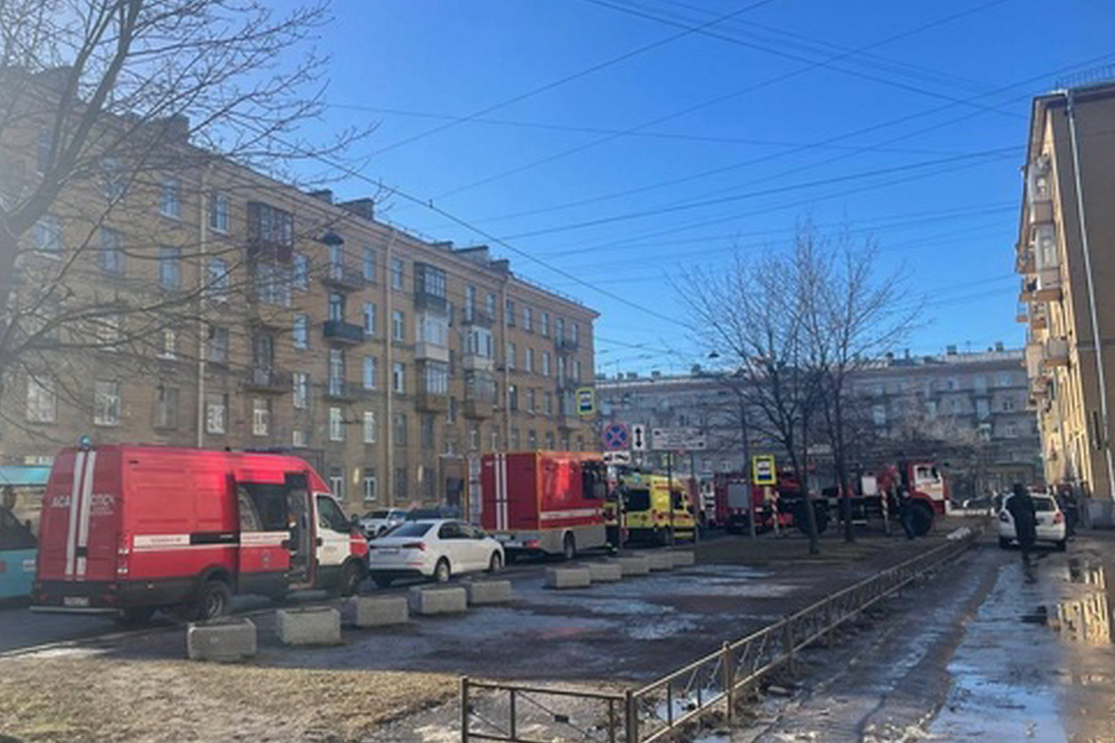 Женщина погибла при пожаре в квартире на Наличной улице в Петербурге - 6  марта 2024 - ФОНТАНКА.ру