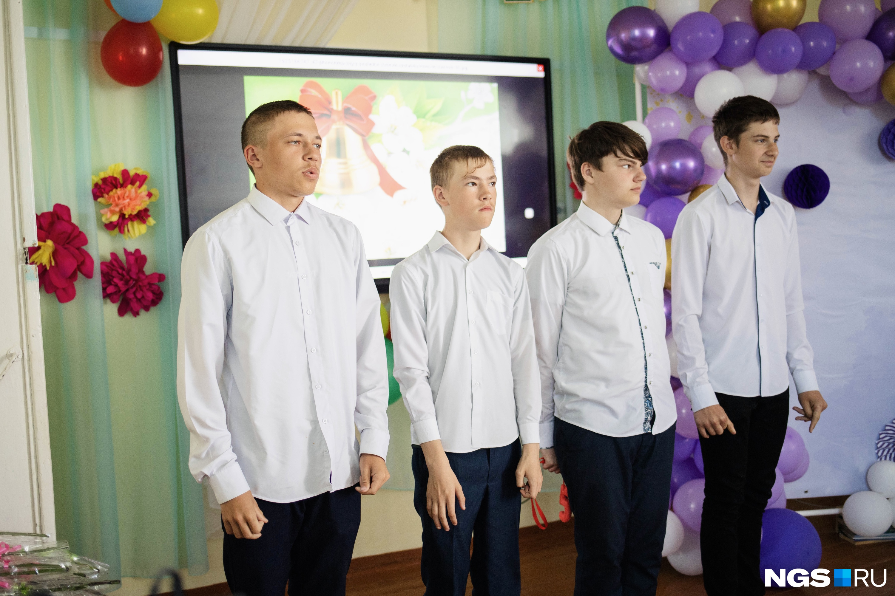 Восьмой класс получился исключительно мужским