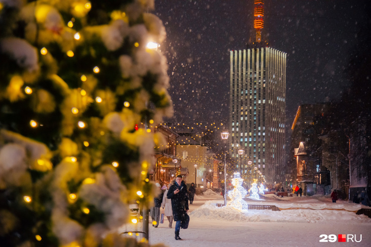 Где погулять в москве на новогодние праздники