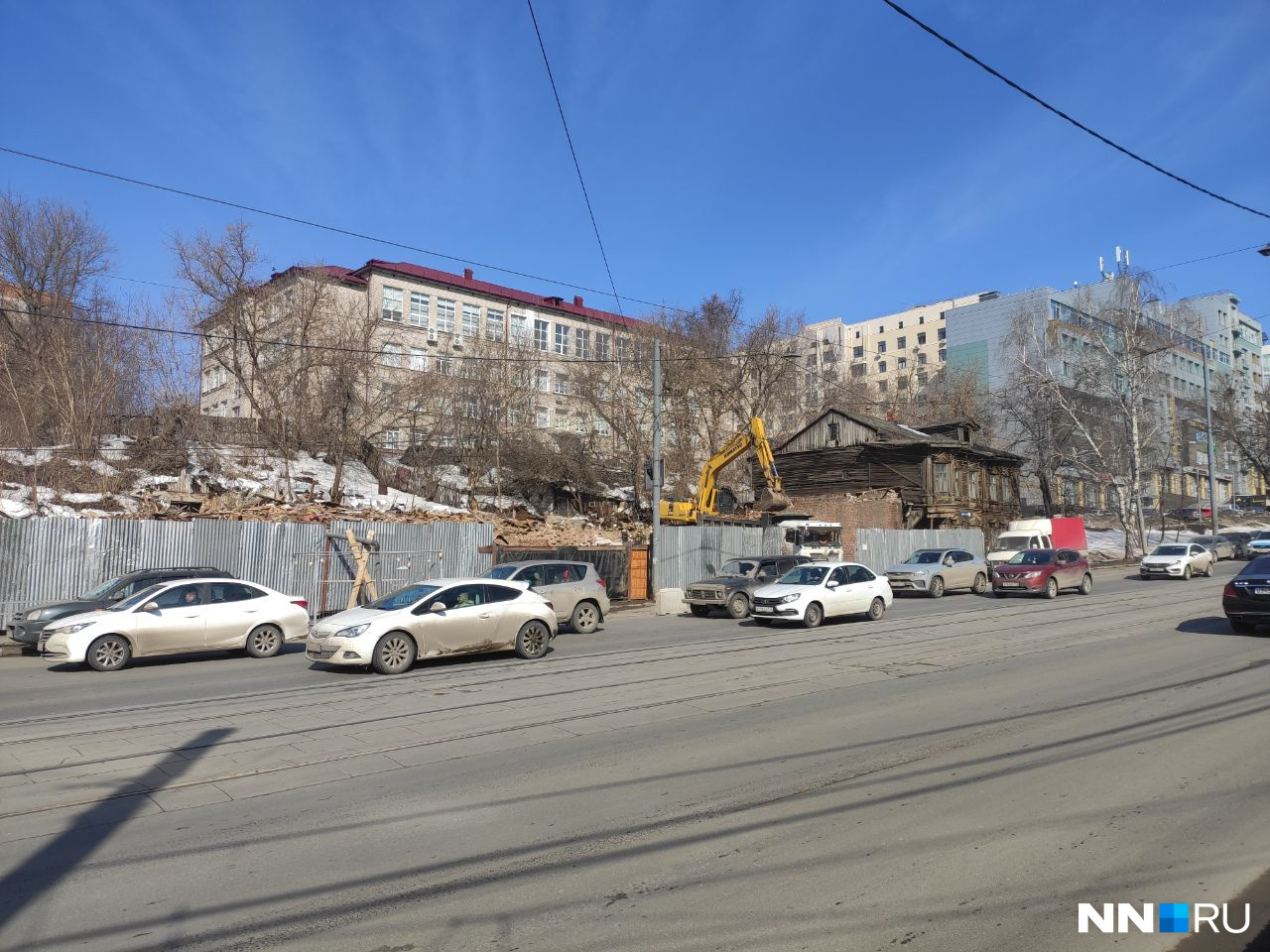 Зачистка у Сенной. В центре Нижнего Новгорода снесли еще несколько домов из-за строительства метро