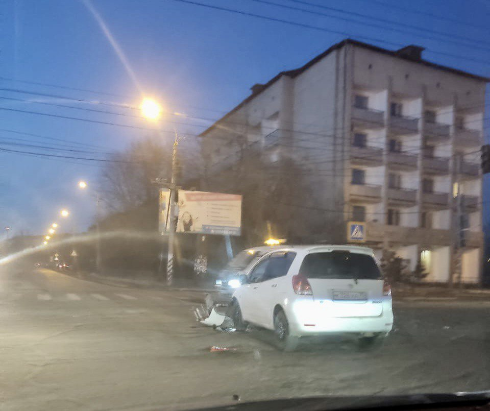 ДТП в центре Читы произошло из-за неработающего в час пик светофора