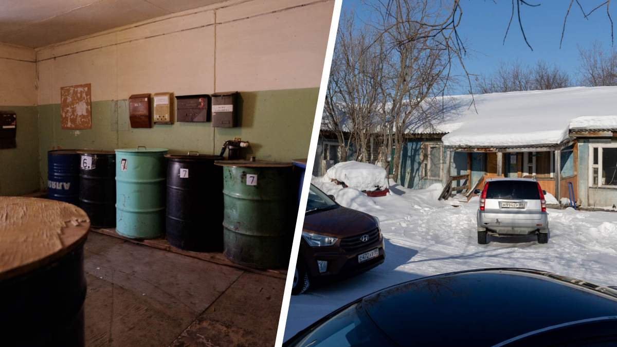 Бочки с водой в подъезде, а вместо туалета — дыра в полу: как выживают люди в самом богатом городе России