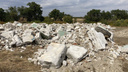 «Туда вывезли целое здание»: природный заповедник под Волгоградом утопает в строительном мусоре