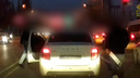 «Снял номера и давай вилять»: самарец снял на видео автохама на Московском шоссе