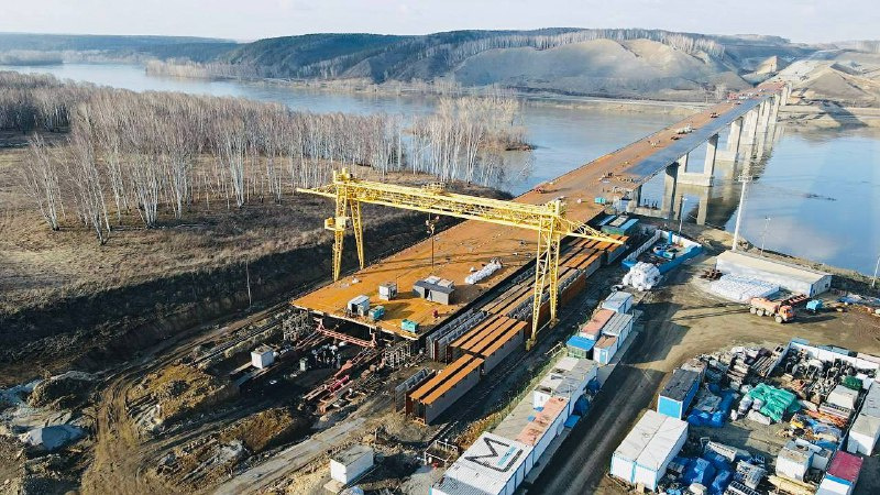 Девятый этап строительства моста «Звездный» начался на объезде Кемерова
