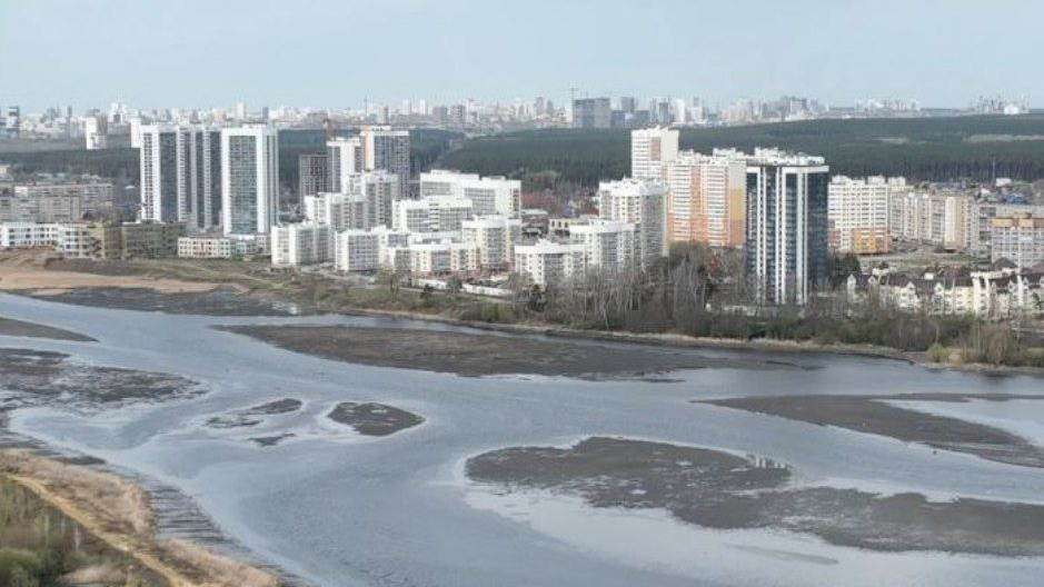 Пруд стал лужей: в Екатеринбурге обмелел огромный водоем. Что случилось?