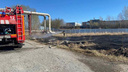 Два подростка дважды поджигали траву в Рябково