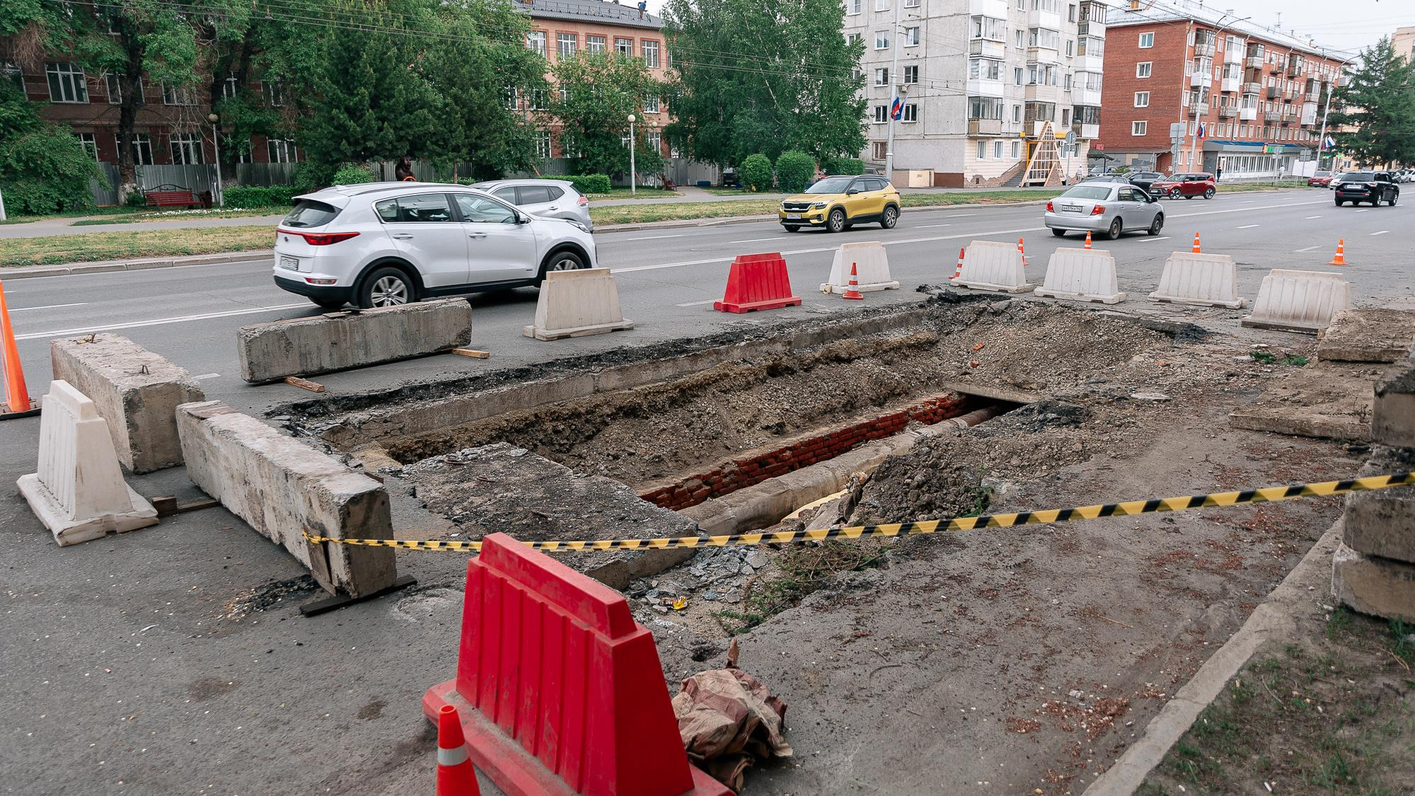 Коммунальщики до середины лета перекроют участок важной дороги в Кемерове