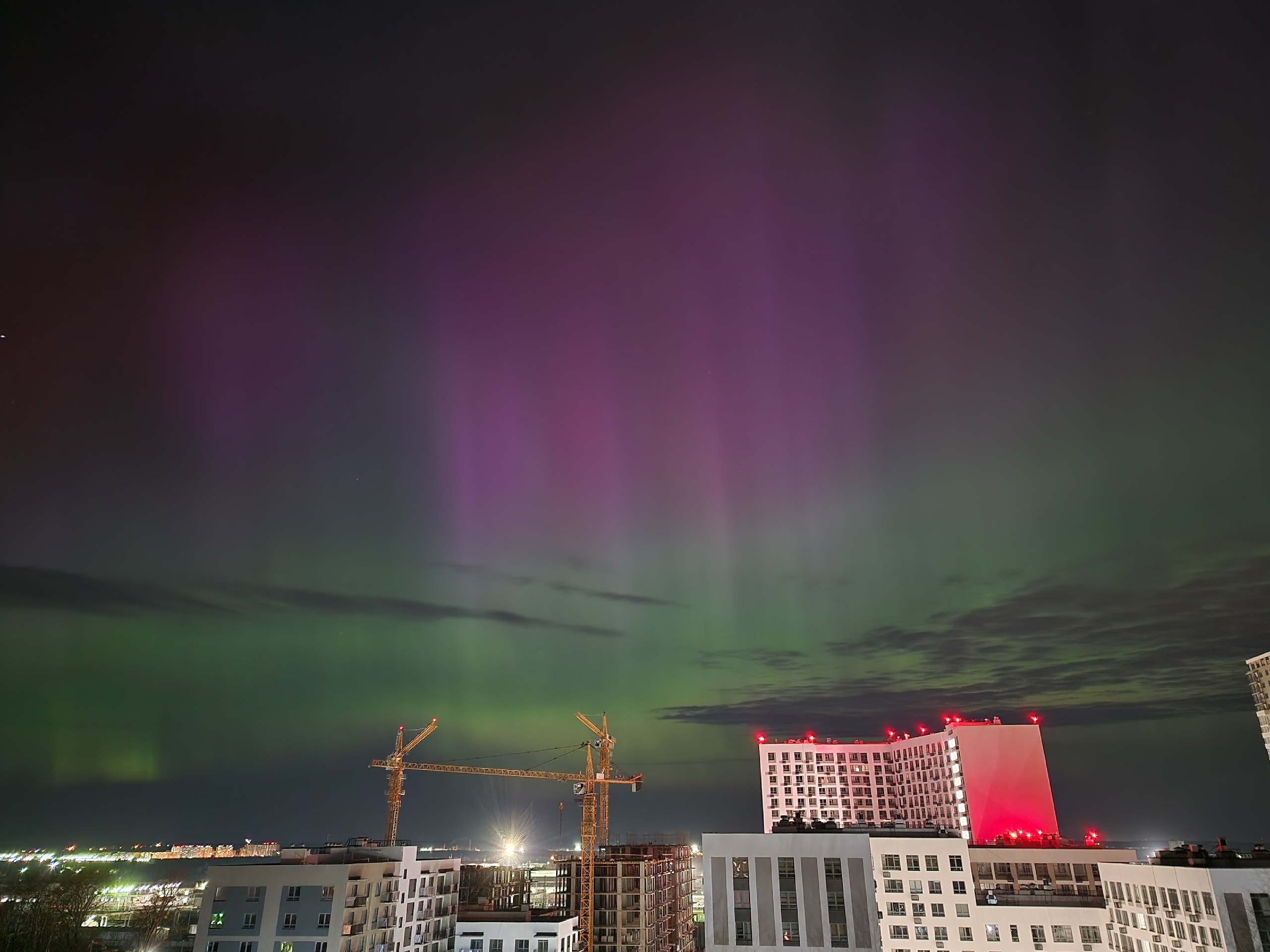 Северное сияние Пермь