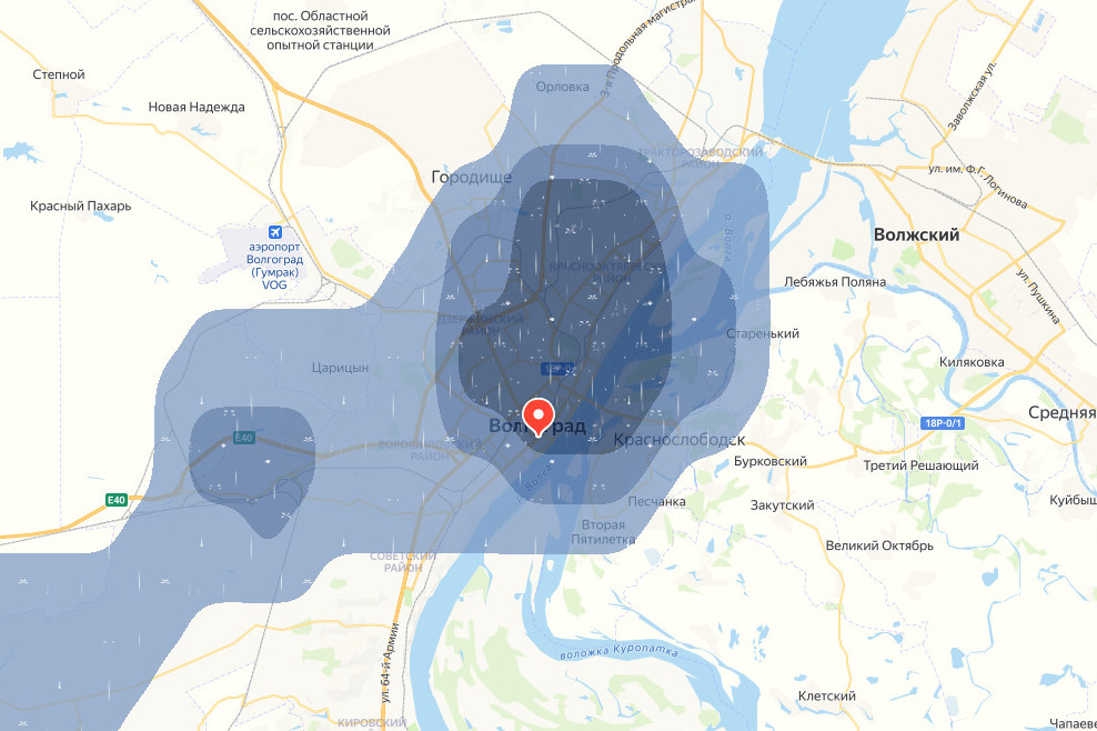 Карта осадков волгоград красноармейский район