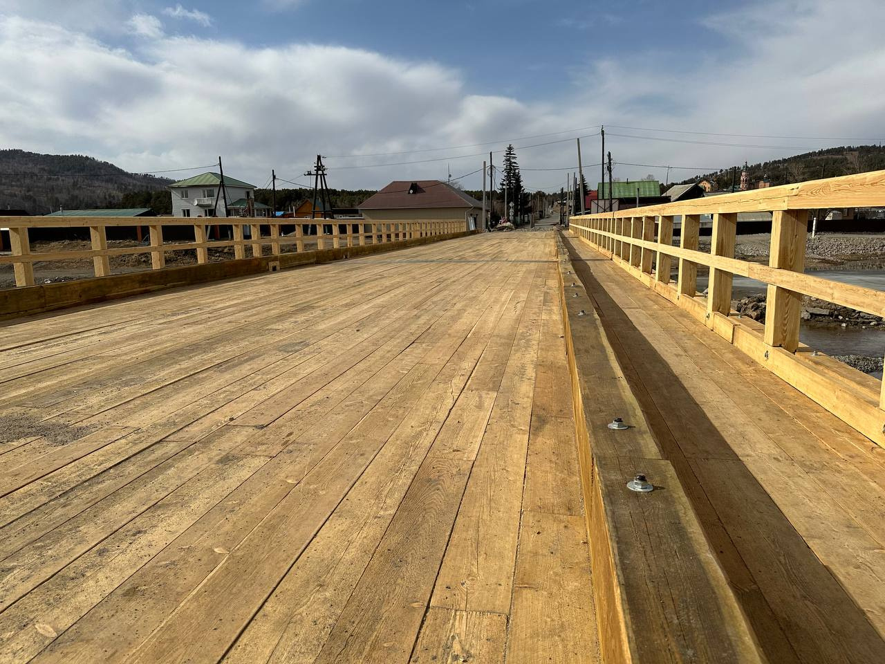 Новый мост в Атамановке практически достроен