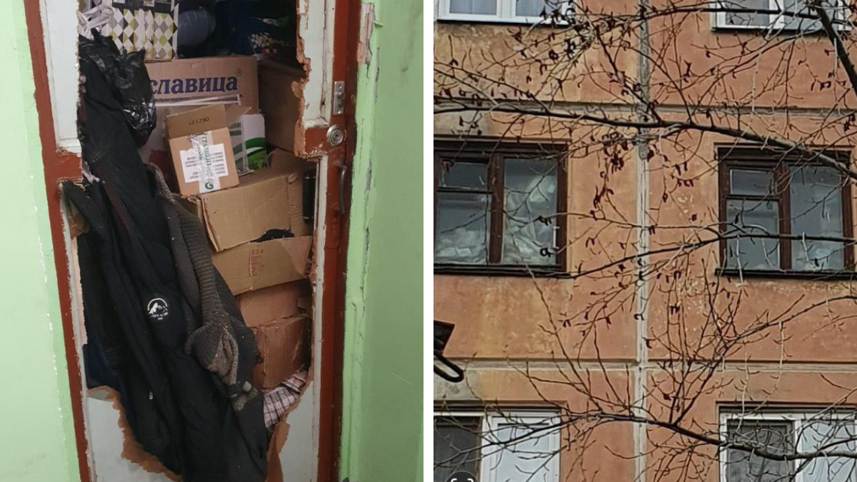 «С улицы видно завал до потолка»: красноярец захламил квартиру и пропал. Соседи думают, что он умер в мусоре