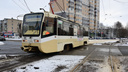 Трамвайный переезд в Брагине выложили плиткой. Власти гарантируют — не развалится 4 месяца