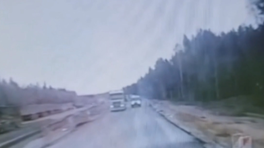 «Виновник — водитель служебного авто»: появилось видео смертельного ДТП с машиной полиции на Пермском тракте