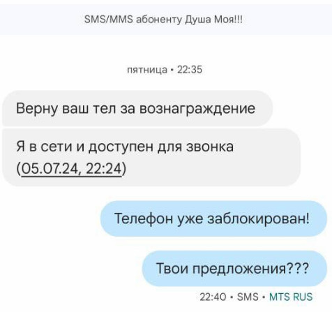 В Екатеринбурге девушка стащила iPhone у продавщицы и начала писать ее мужу. Видео
