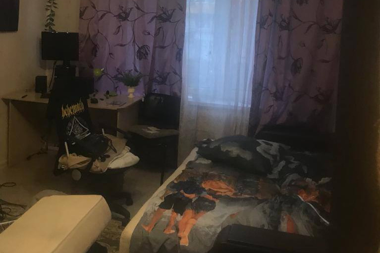 В доме был страшный погром В доме был страшный погром