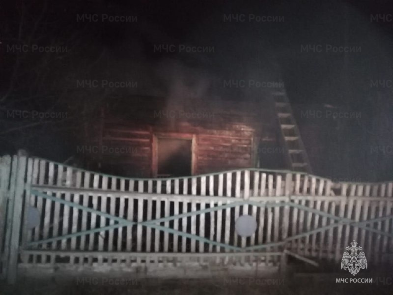 Забайкалец погиб при пожаре дома в селе Мирсаново Шилкинского района