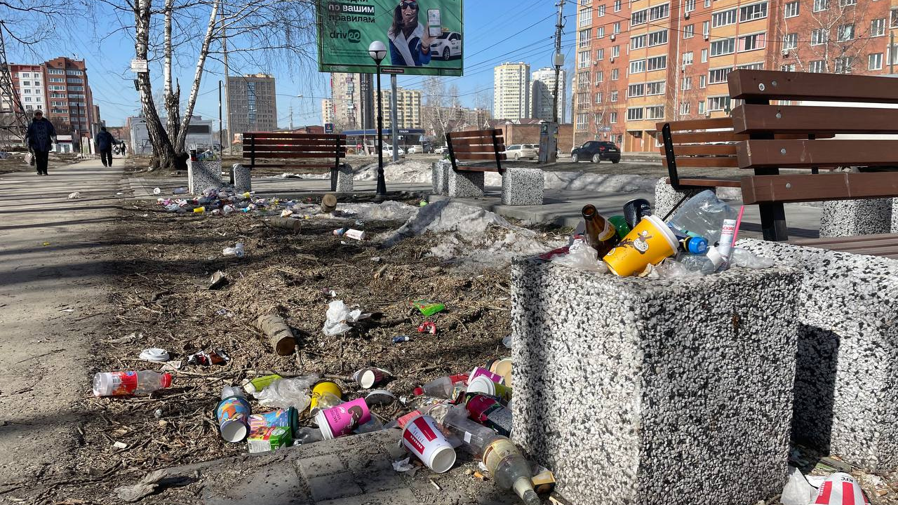 «Становится мучительно больно»: новосибирскую улицу завалило мусором и грязью — жители жалуются уже 30 лет