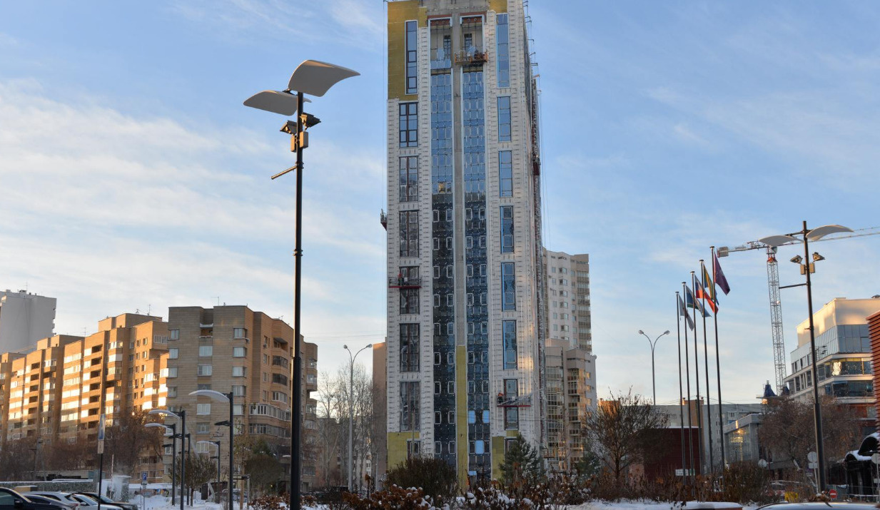 В центре Екатеринбурга на месяц закроют проезд из-за строительства элитного дома