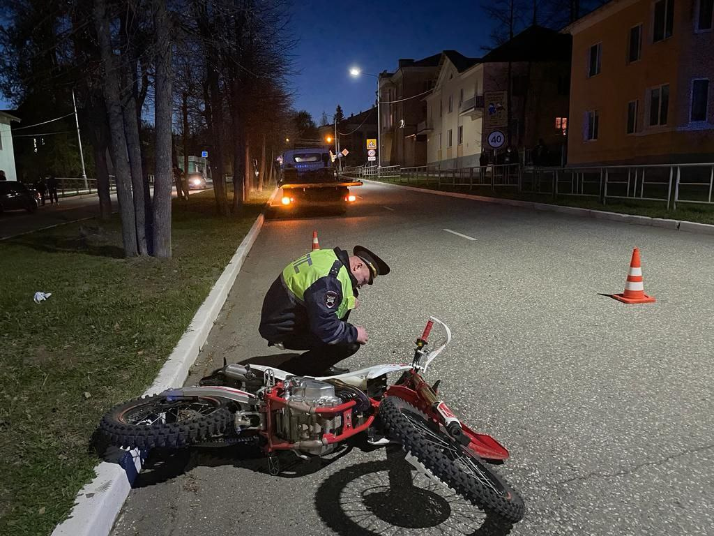 В Гомеле разбился мотоциклист