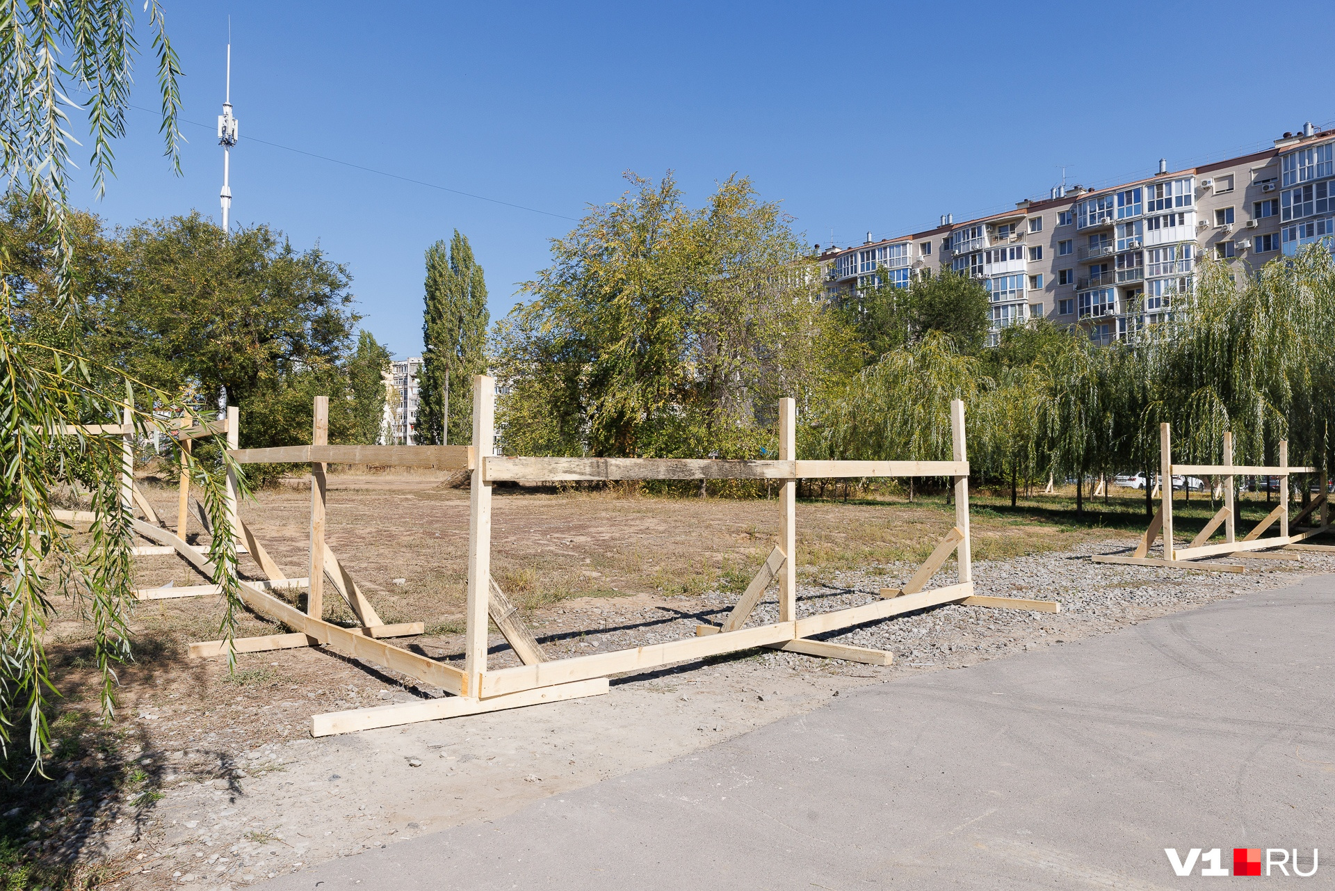 Когда будет достроена ярмарка — пока неизвестно Когда будет достроена ярмарка — пока неизвестно