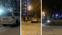 Беспредел в Нарымском сквере: водители превратили парк в огромную стоянку — апогей автохамства