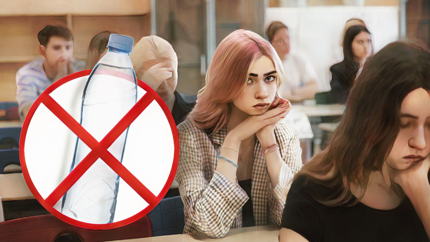 «Им Воронежа мало?»: на экзамене в тюменской школе у детей отобрали питьевую воду