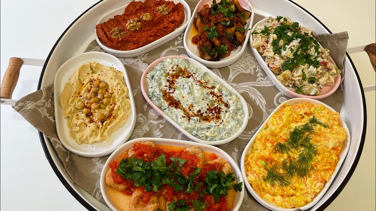 Закуски — неизменная составляющая турецкой кухни