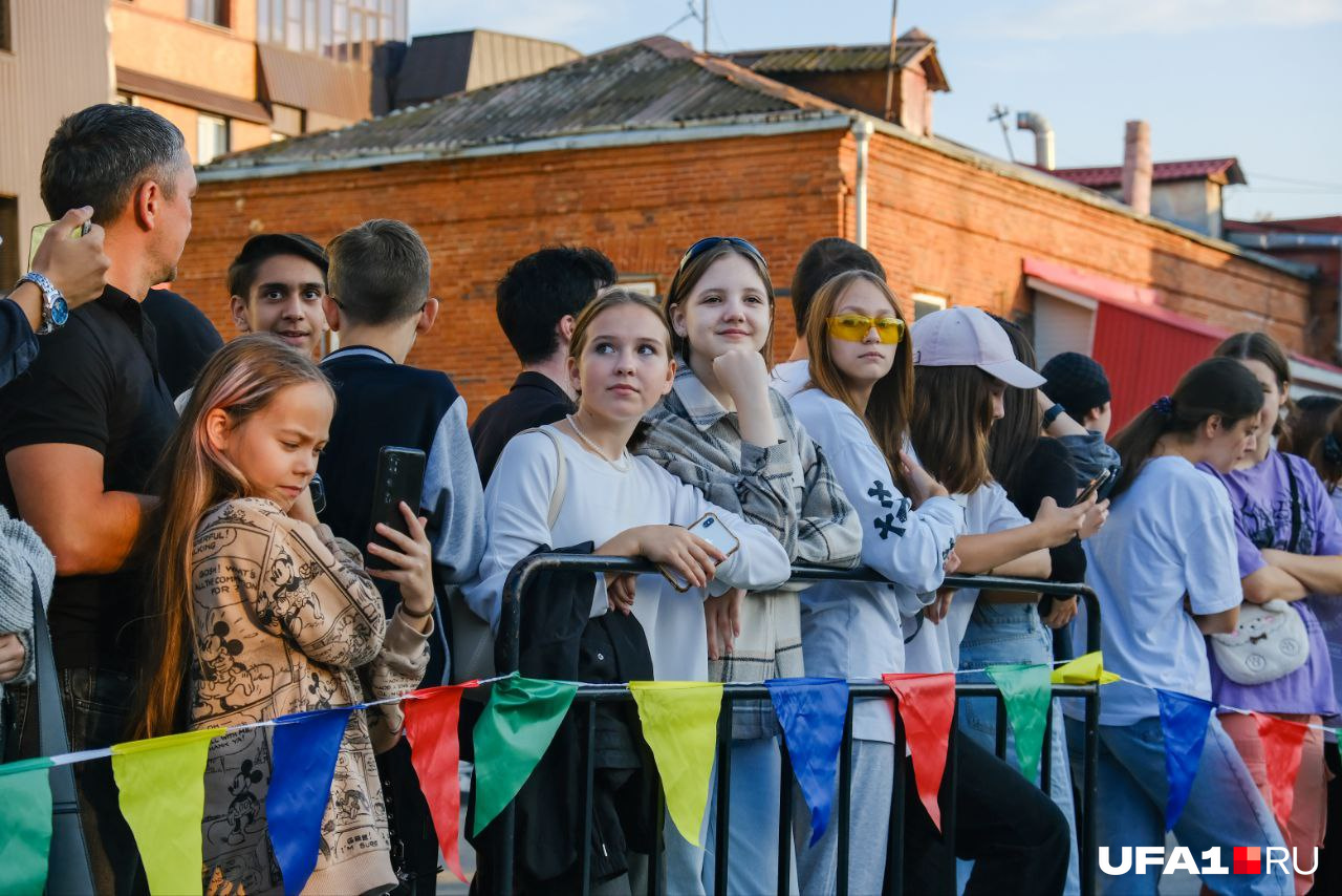 На чемпионате было много юных зрителей