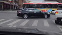 Машина председателя гордумы Ростова нарушила ПДД на центральной улице