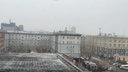 Опять метель: в Новосибирске пошел первый апрельский снег