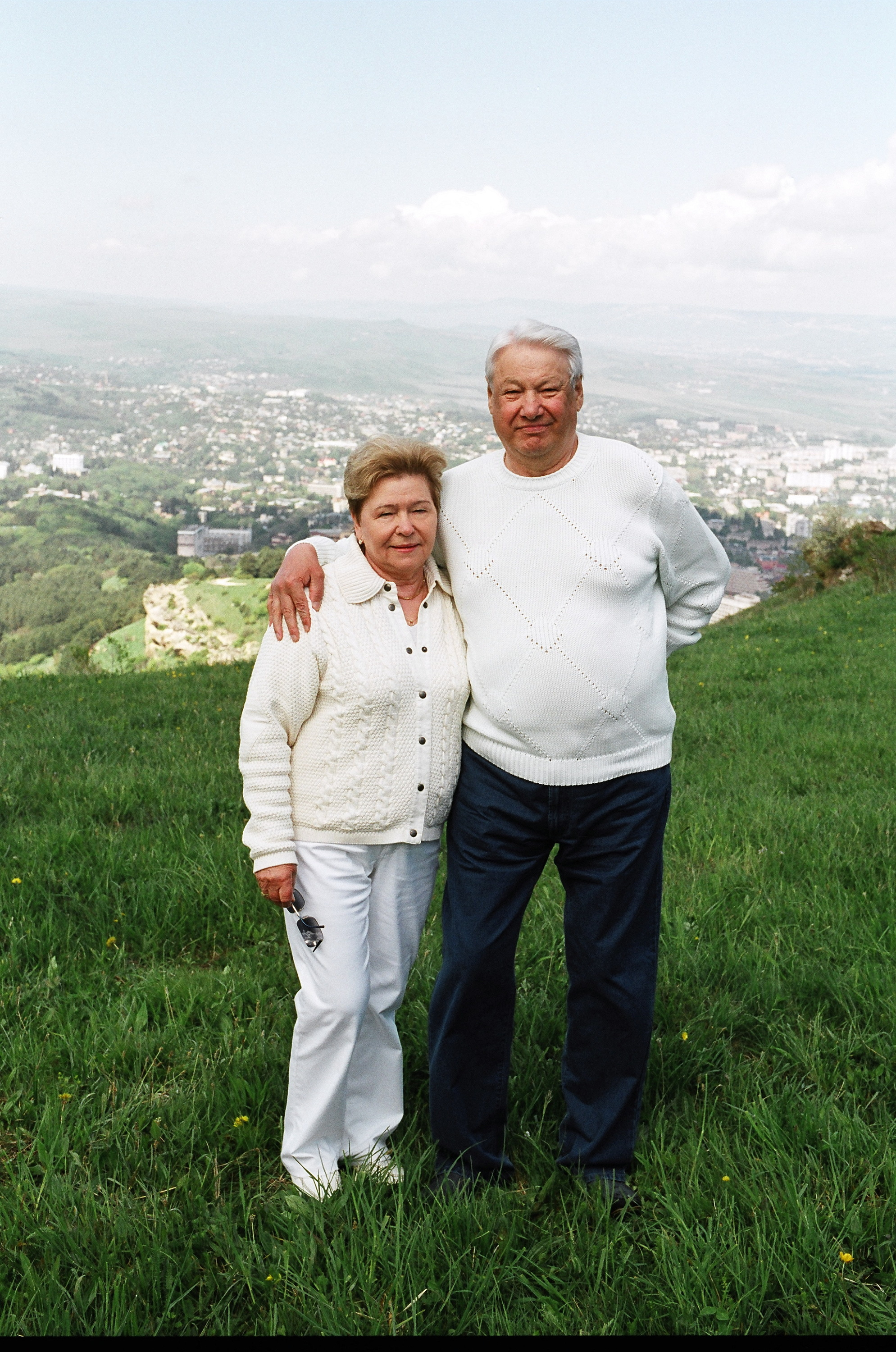 Борис и Наина Ельцины. 2005 год, Кисловодск