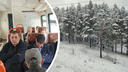 «Скорее всего, из-за снегопада»: поезд «Орлан» с пассажирами из Челябинска застрял на полпути в Екатеринбург