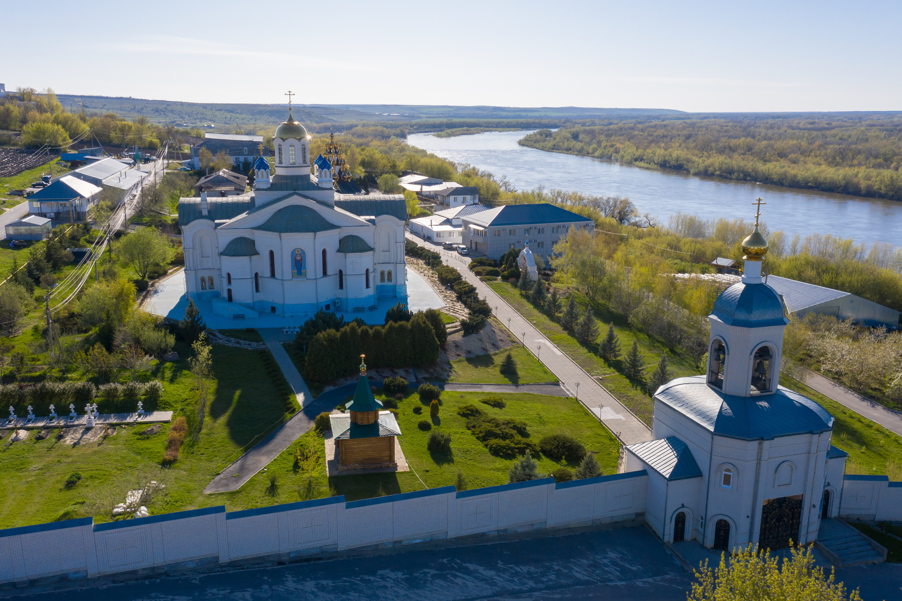 Бабинская Церковь вид сверху