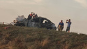 Четыре человека сгорели в ДТП в Ростовской области — видео