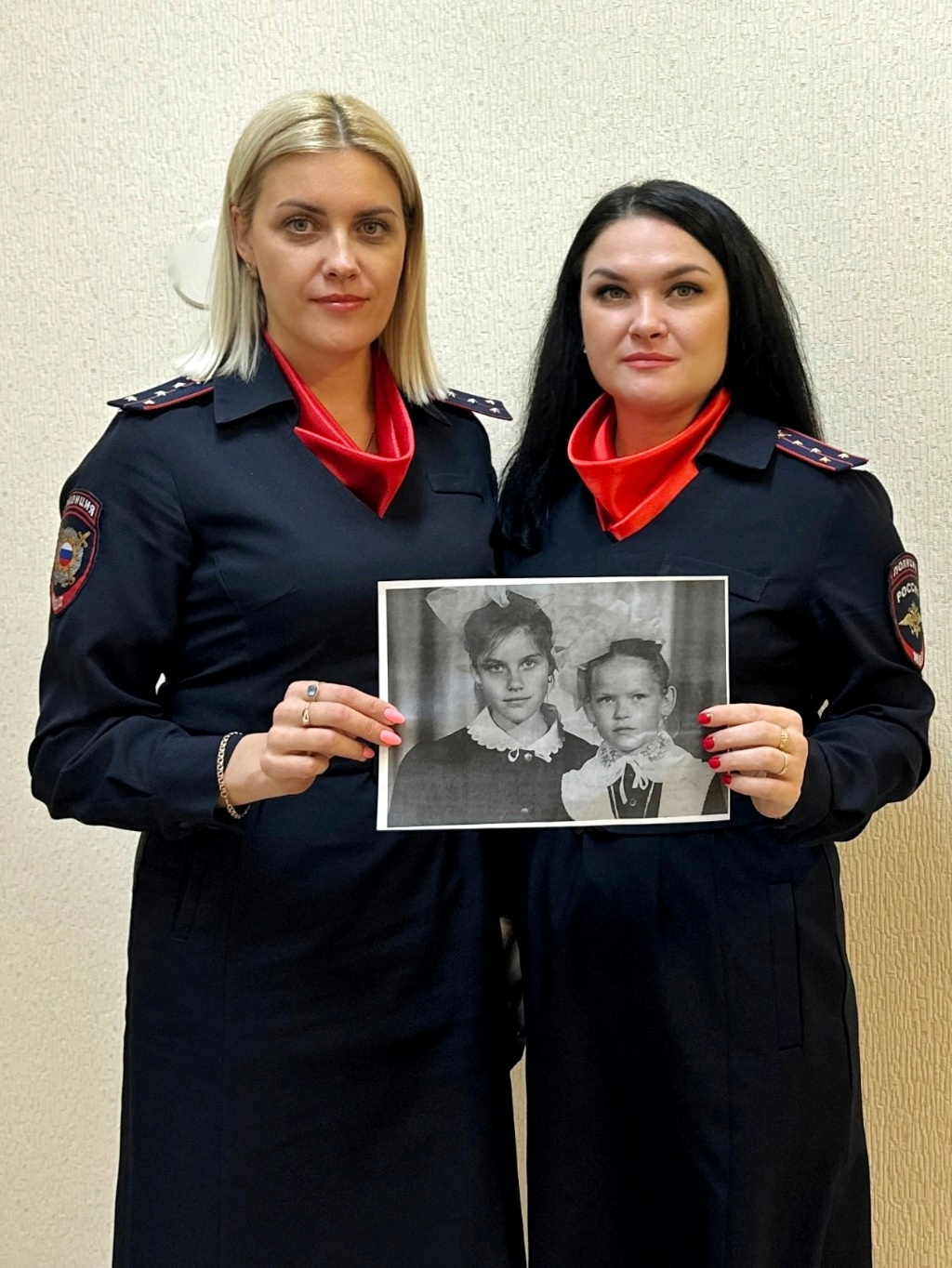 Родные сестры уже пятнадцать лет служат в полиции