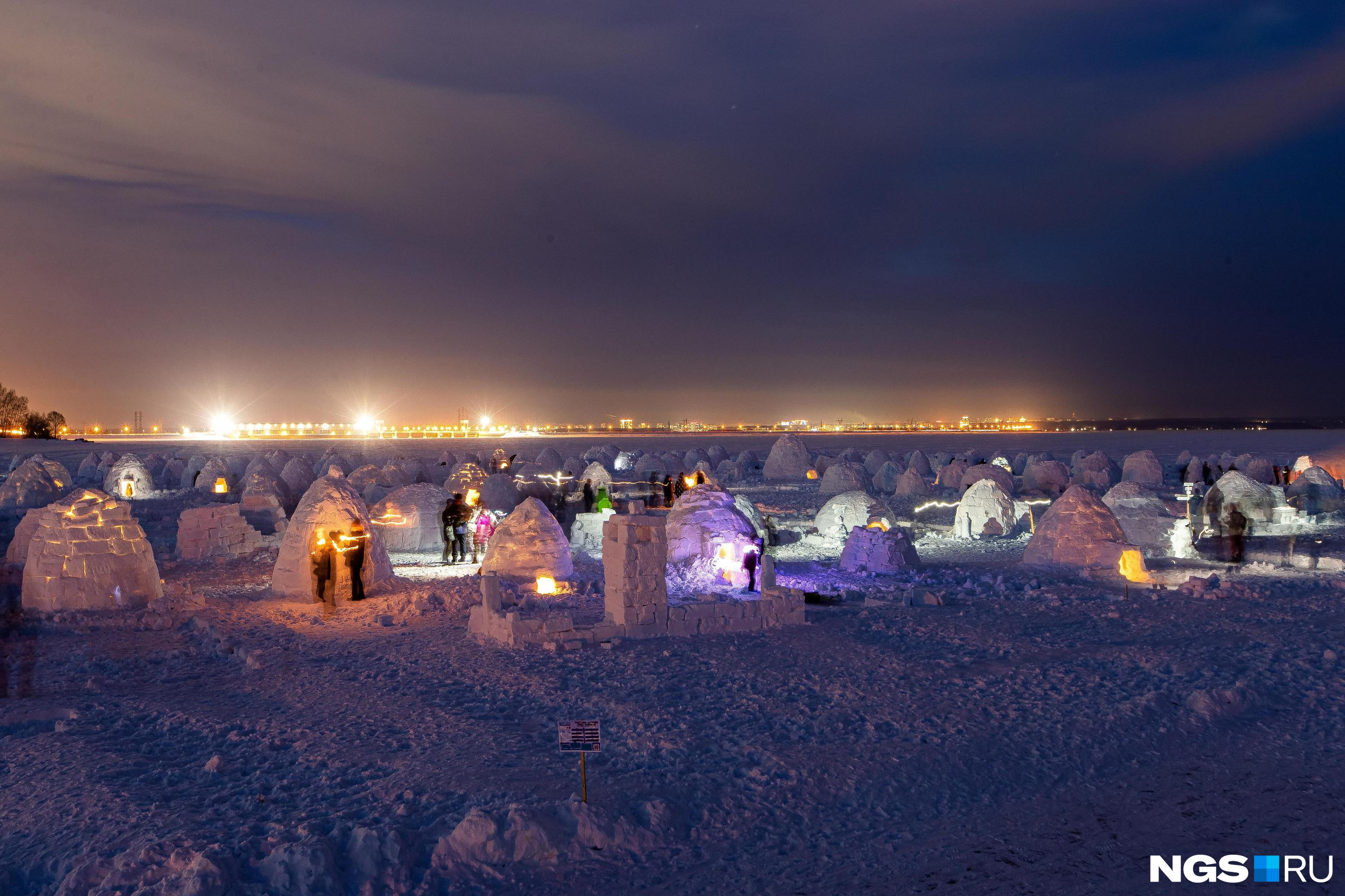 Ежегодный фестиваль иглу снова пройдет на льду Обского моря