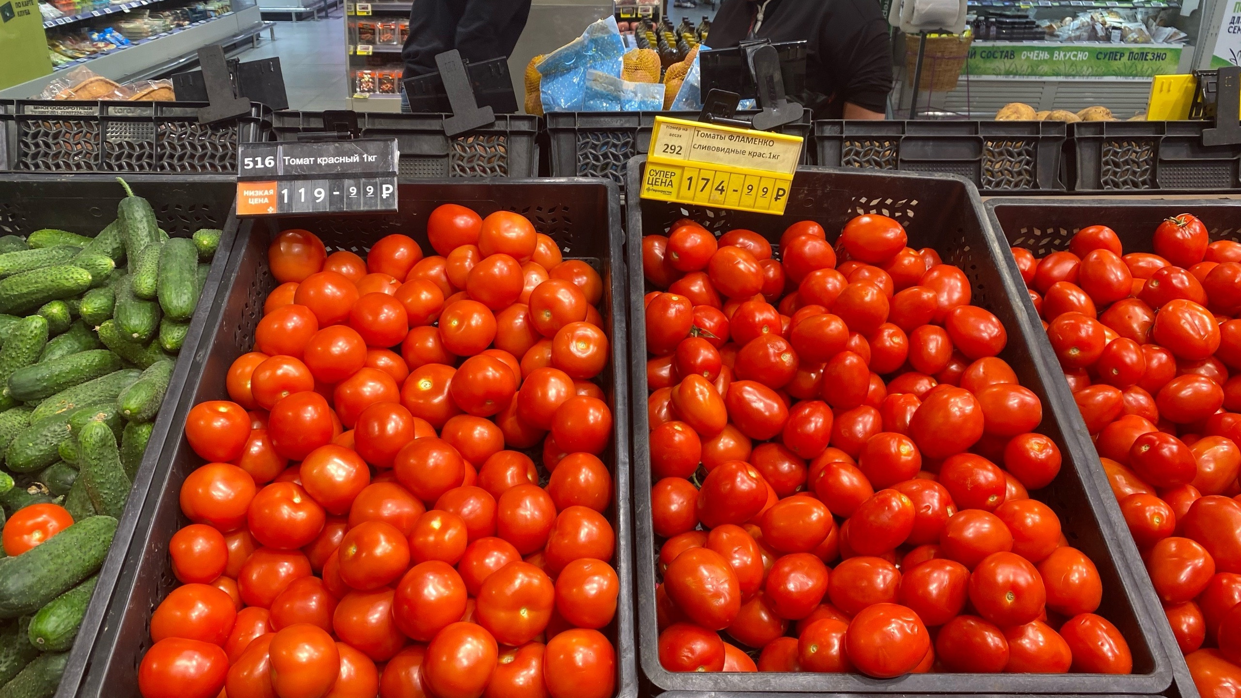 Вам «Бычье сердце» или «Пузатую хату»? Сравниваем помидоры в супермаркете и на стихийных рынках Тюмени