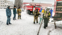 Пострадавших нет: спасатели справились в огнем в санатории Шадринска