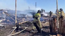 В поселке под Челябинском сгорели два дома
