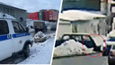 В Архангельске водитель старого ВАЗа задавил пенсионерку на тротуаре: видео смертельного ДТП