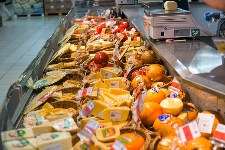 Для любителей сыров найдется товар на любой вкус